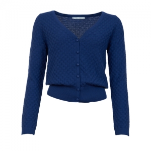 CARDIGAN GERDY HIP BLUE CARDIGAN GERDY HIP BLUE
